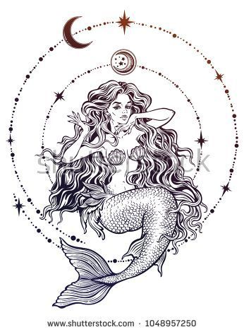 SCHIAVA D'AMORE - Ingorda Passione -   20 beautiful mermaid tattoo
 ideas