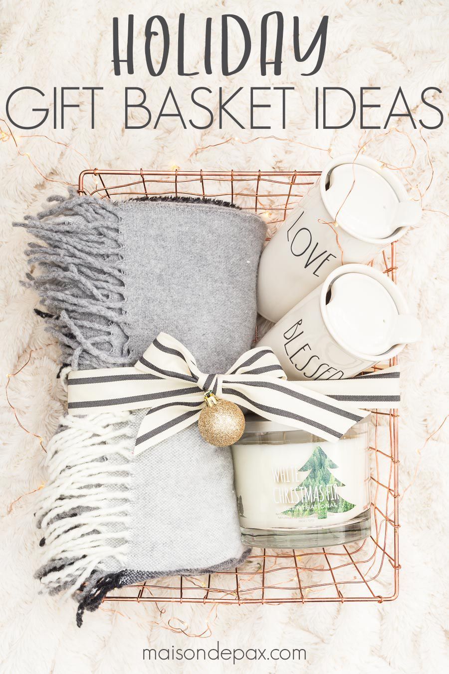 Easy Gift Basket Ideas for the Holidays -   20 crafts gifts love ideas