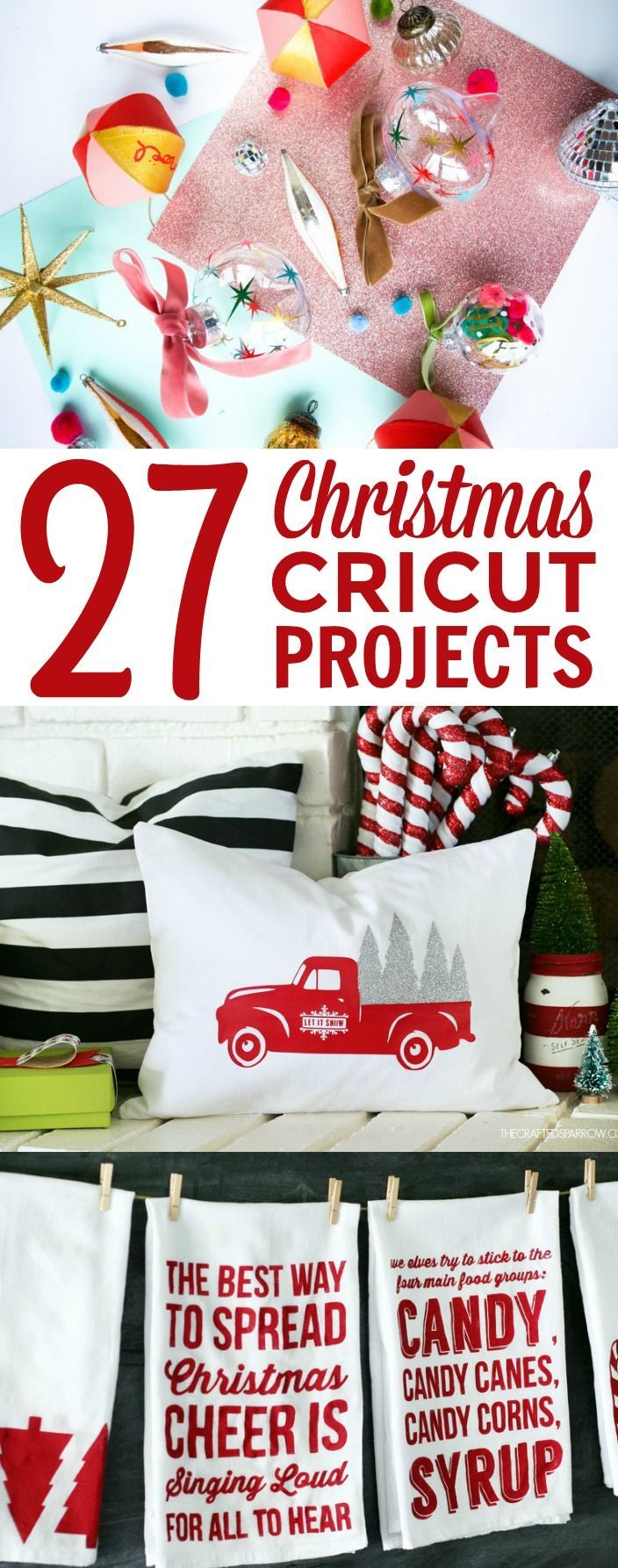 27 Christmas Cricut Projects -   20 crafts gifts love ideas