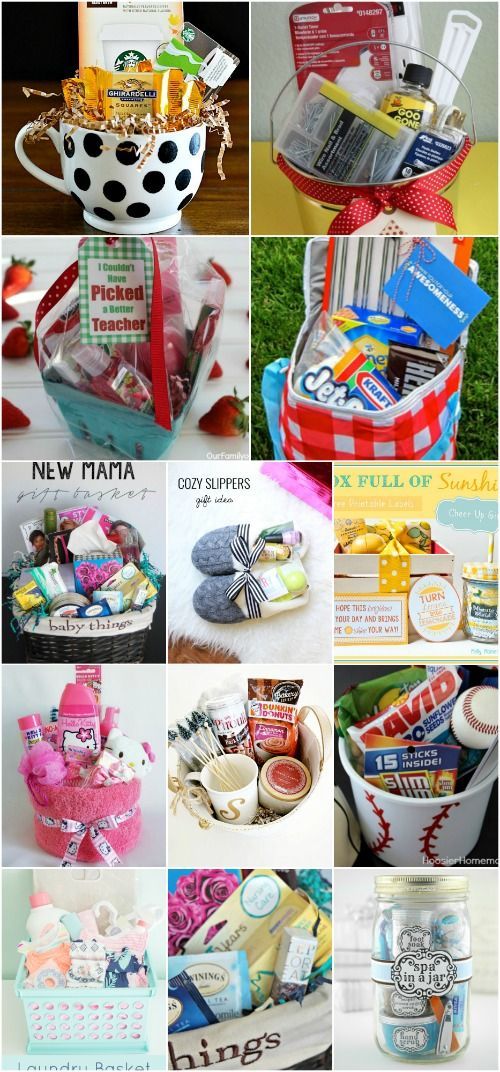 30 Easy And Affordable DIY Gift Baskets For Every Occasion -   20 crafts gifts love ideas