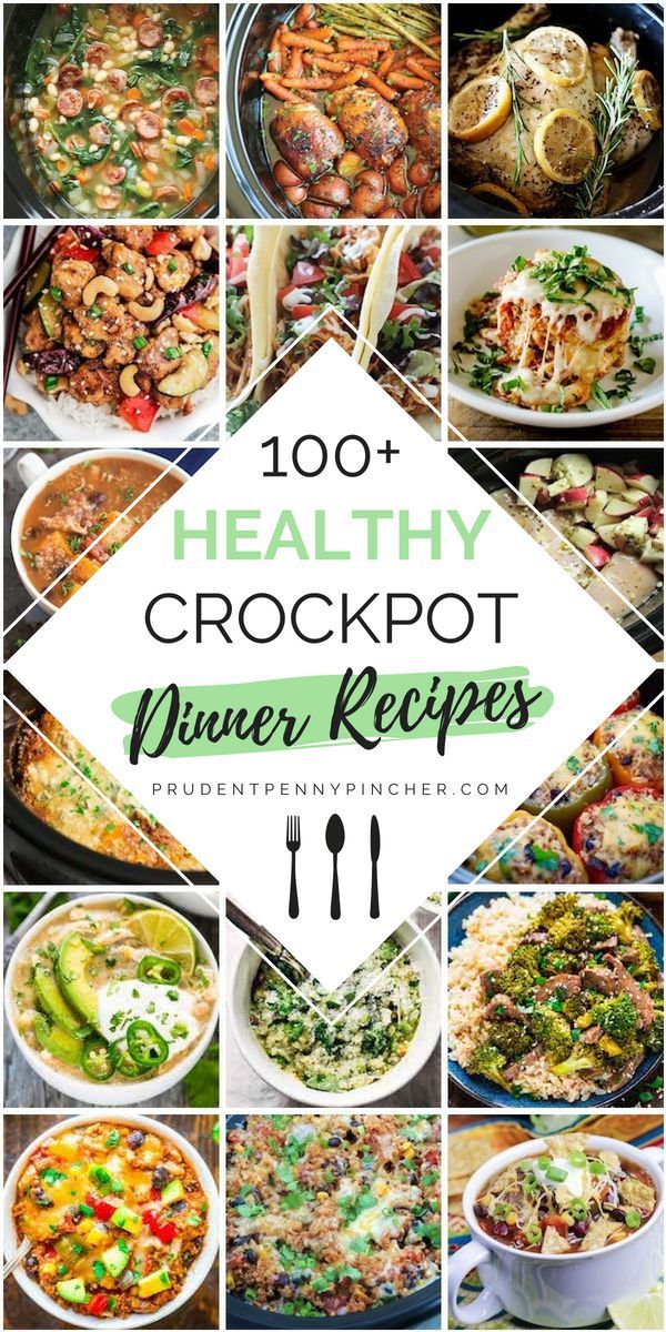 100 Healthy Dinner Crockpot Recipes -   20 crockpot recipes healthy
 ideas