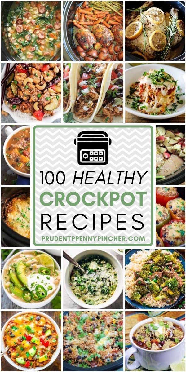 100 Healthy Dinner Crockpot Recipes -   20 crockpot recipes healthy
 ideas