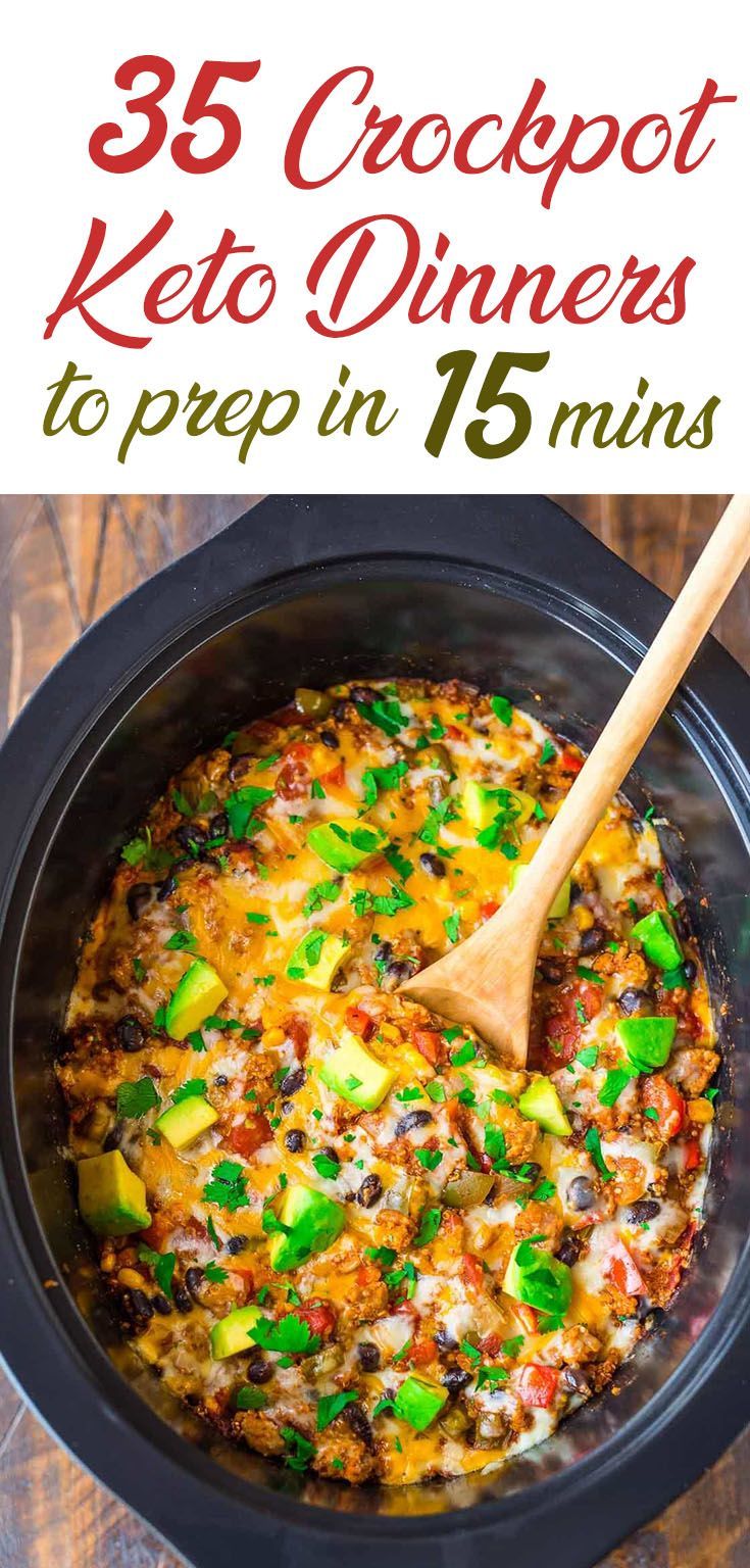 Keto lovers be ready , Because here are 35 Keto Crockpot recipes you can prep in 15 minutes which will make you forget your dieting. -   20 crockpot recipes healthy
 ideas