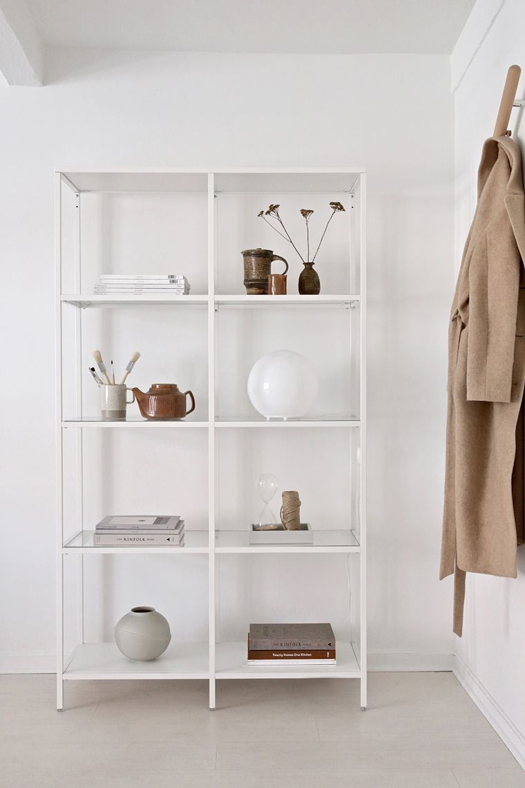 Budget tip on a nice shelf -   20 scandinavian style shelves
 ideas