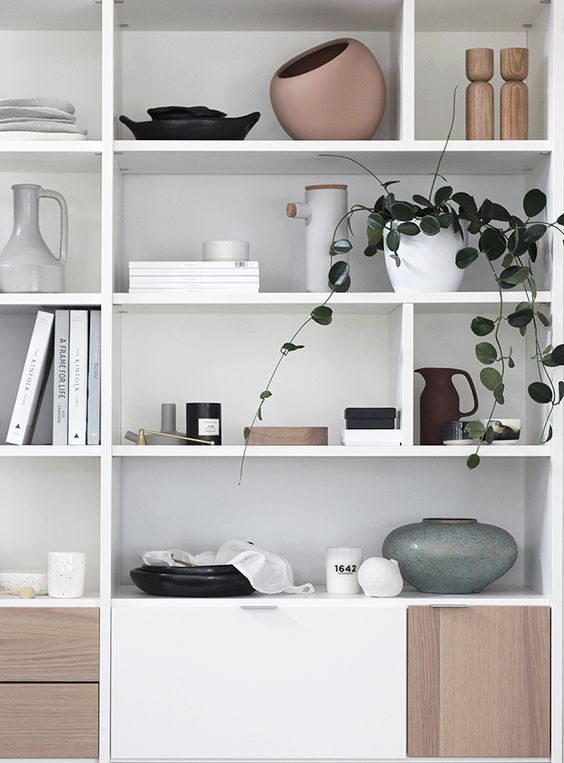 The Anatomy of a Shelf -   20 scandinavian style shelves
 ideas