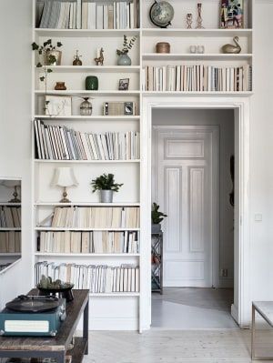 Built-In Bookshelf Inspiration - Home Library Ideas -   20 scandinavian style shelves
 ideas