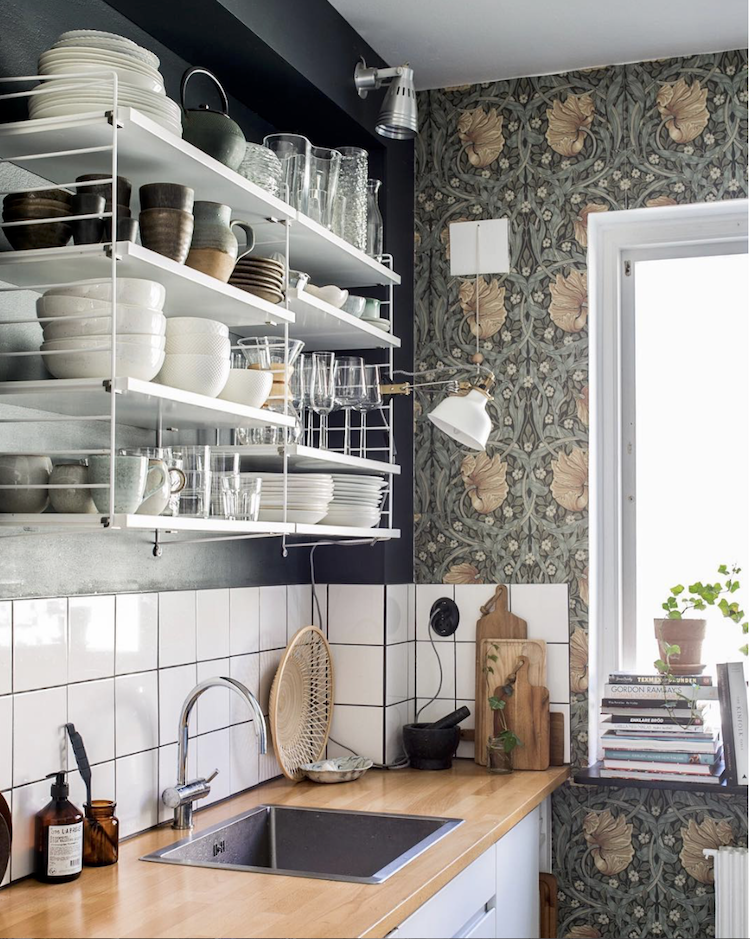The Lovely Home of a Swedish Photographer and Stylist (my scandinavian home) -   20 scandinavian style shelves
 ideas