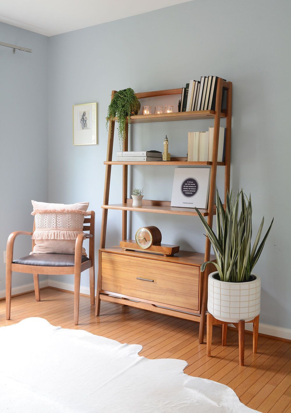 Home tour: the serene and happy home of Monika Martin from Zigzag Studio Design -   20 scandinavian style shelves
 ideas