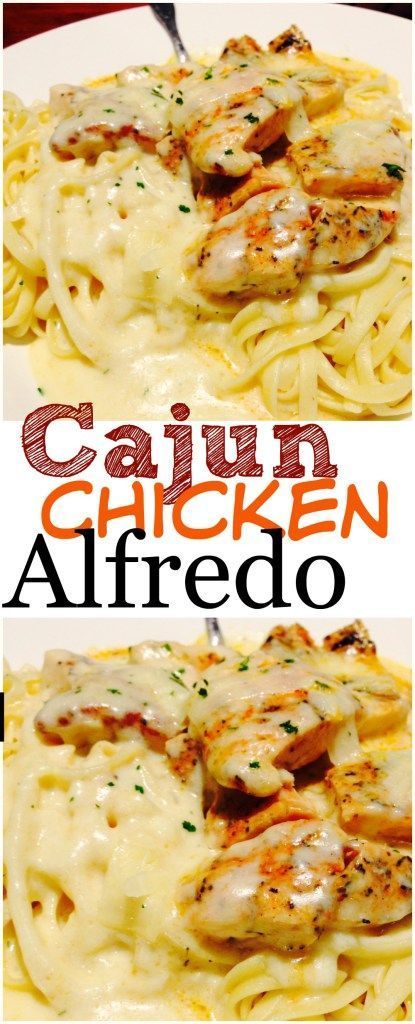 Cajun Chicken Alfredo. This is hand's down the world's best pasta recipe!  One of those restaurant copycat meals that is WAY better than the original.  The flavor will keep you coming back for more again and again!  A+++ -   21 alfredo pasta recipes ideas