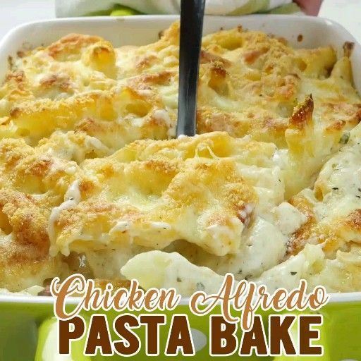 Chicken Alfredo Bake -   21 alfredo pasta recipes
 ideas