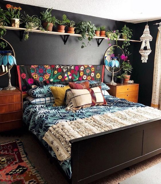 Bohemian Home Decor and Interior Design Ideas -   21 bedroom decor bohemian
 ideas