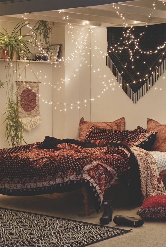 57 Bohemian Bedrooms That’ll Make You Want to Redecorate ASAP -   21 bedroom decor bohemian
 ideas