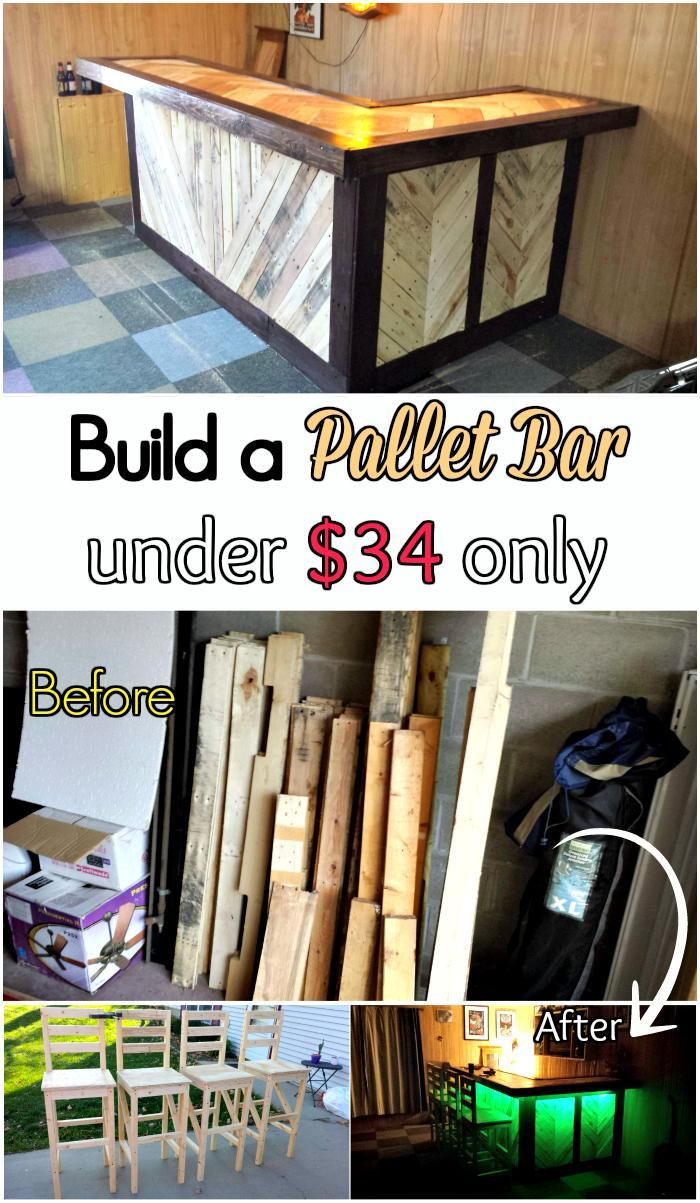 21 diy bar cheap
 ideas