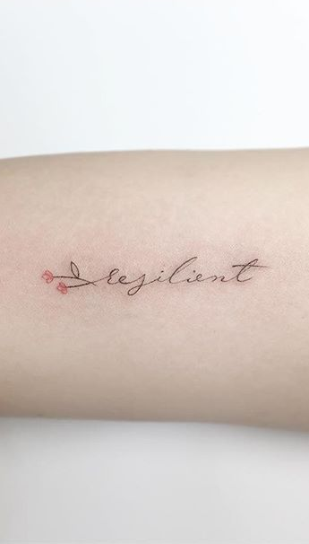 75 More Small Tattoo Ideas from Playground Tattoo -   21 girly tattoo fonts
 ideas