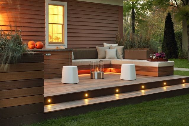 21 rectangle deck decor
 ideas