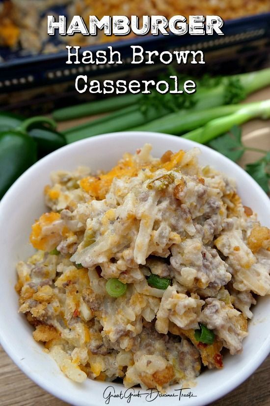 Hamburger Hash Brown Casserole is an easy hash brown casserole recipe the whole family will love. -   21 spicy hamburger recipes
 ideas