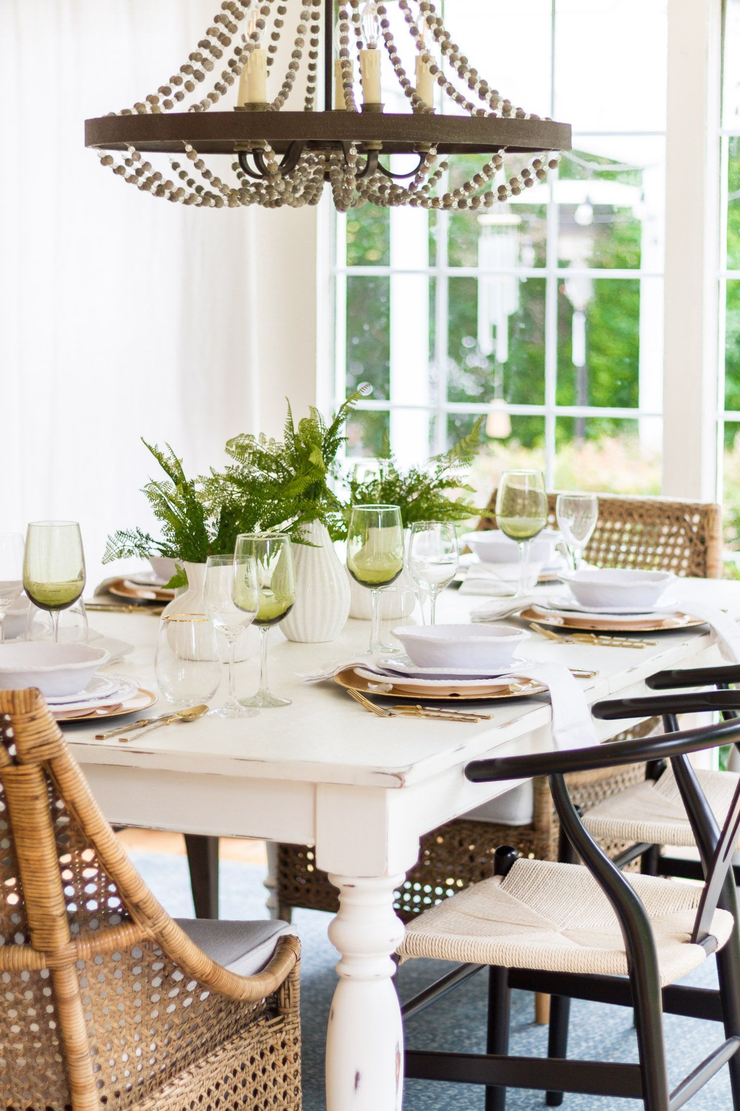 Styled + Set -   22 casual dining decor
 ideas