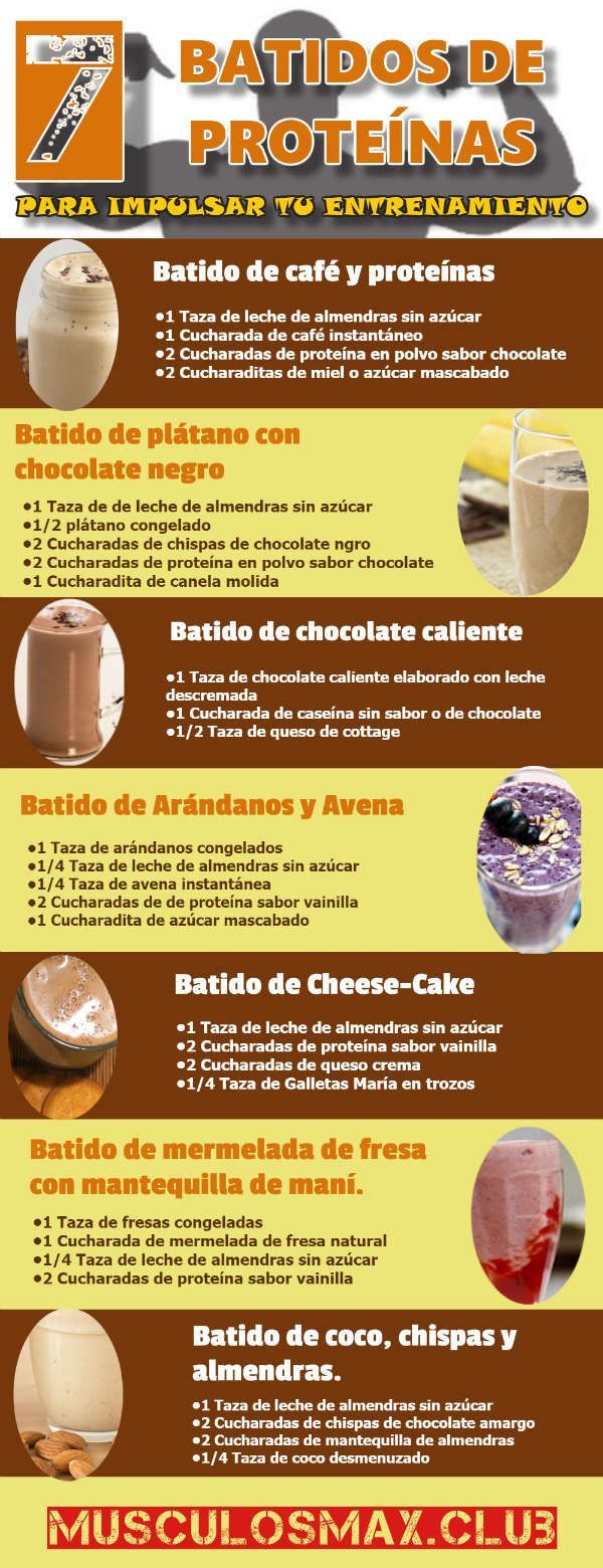 ?Buscas Batidos de prote?nas para aumentar tu masa muscular? Prueba estas 7 recetas -   22 dietas para aumentar
 ideas