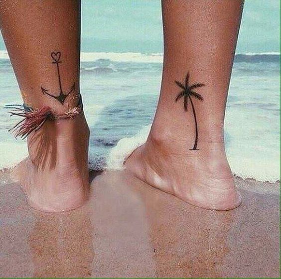 These awesome designs are perfect for any woman who belongs in the ocean -   22 female anchor tattoo
 ideas