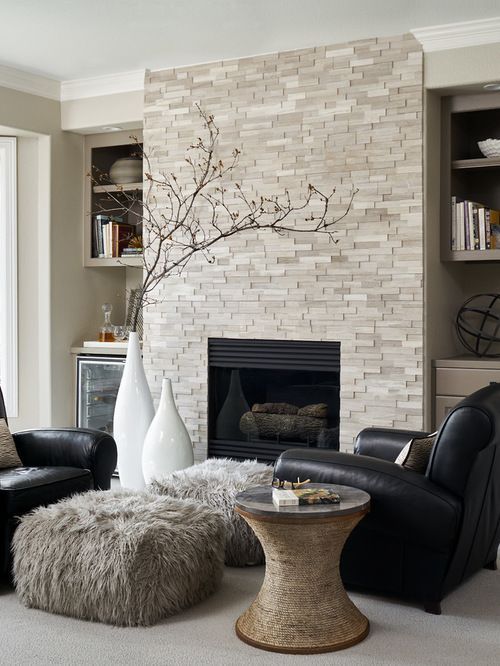 22 fireplace decor contemporary
 ideas