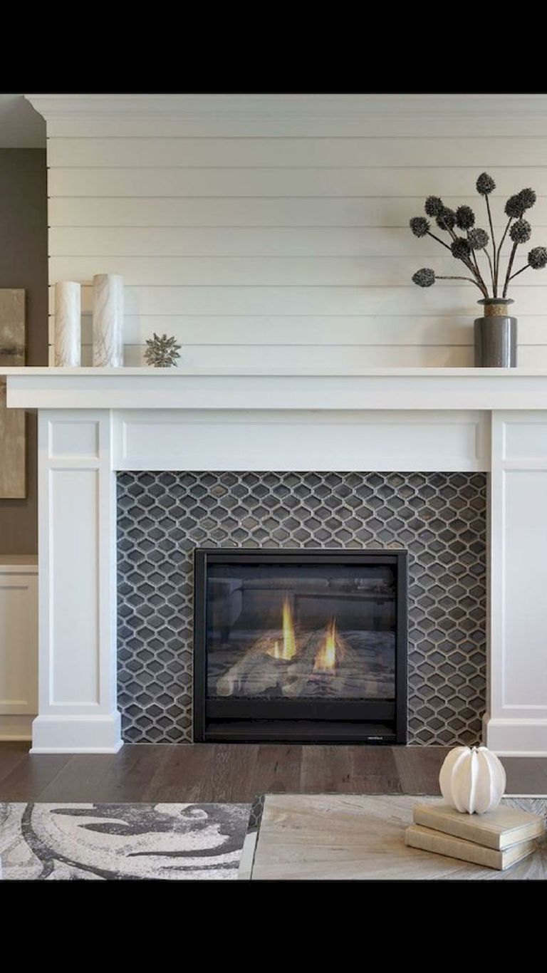 40 elegant fireplace makeover for farmhouse home decor (36 -   22 fireplace decor contemporary
 ideas