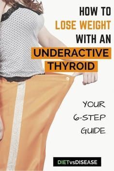 How To Lose Weight With An Underactive Thyroid: Your 6-Step Guide -   22 medical diet weightloss
 ideas