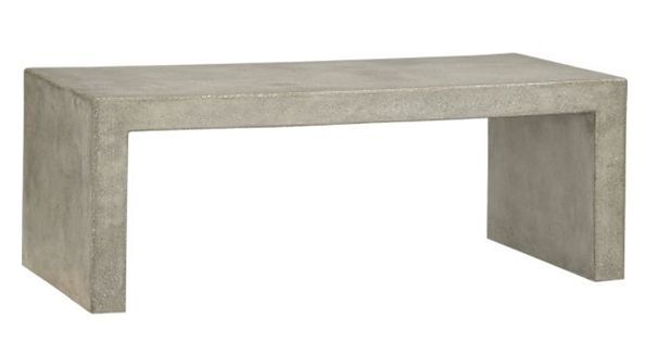 this is a detailed how-to on making a sweet looking cement coffee table. love love love! -   23 diy bench concrete
 ideas