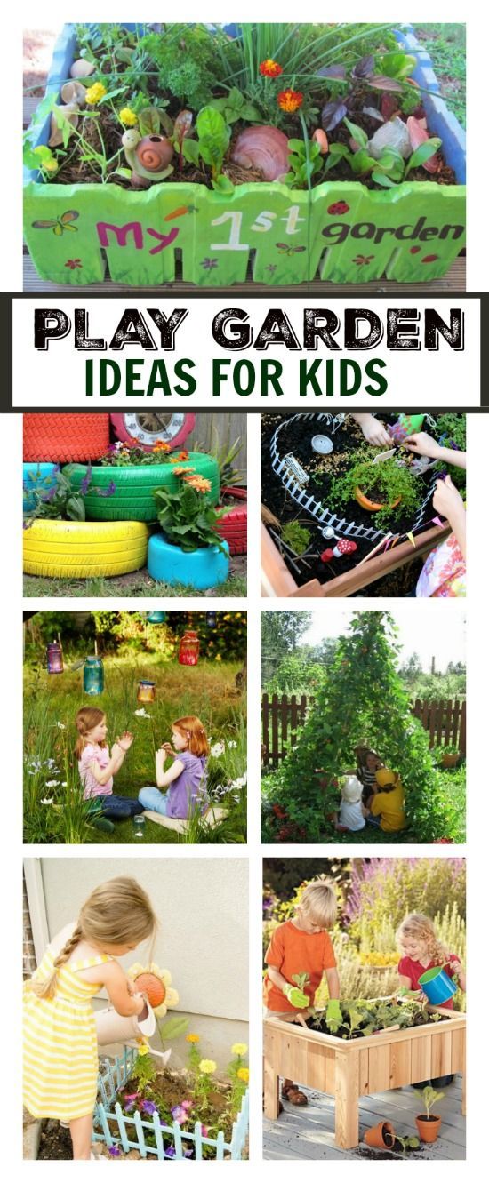 Play Garden Ideas for Kids -   23 garden kids
 ideas