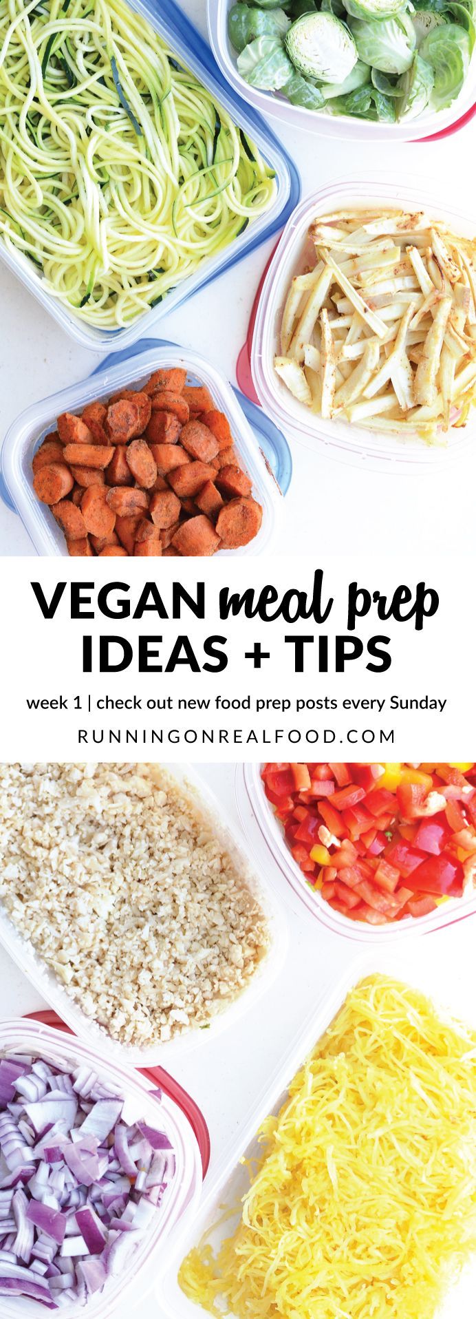 Weekly Series: Vegan Meal Prep Ideas from Week 1 -   23 healthy diet vegan
 ideas