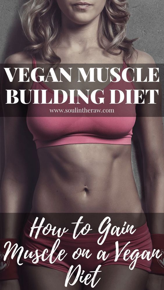 Vegan Muscle Building Diet: Gain Muscle on a Vegan Diet -   23 healthy diet vegan
 ideas