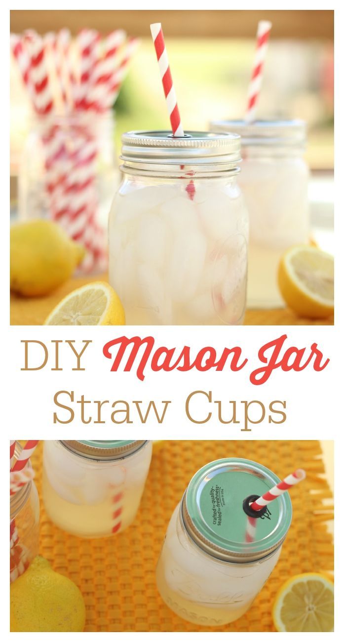 23 mason jar cups
 ideas