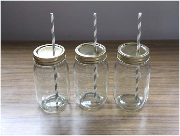DIY: Mason Jar Cups -   23 mason jar cups
 ideas