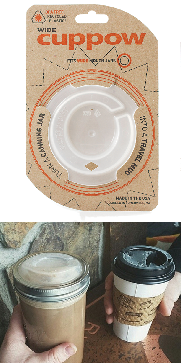 Cuppow Canning Jar Drinking Lid - Wide Mouth - Clear -   23 mason jar cups
 ideas