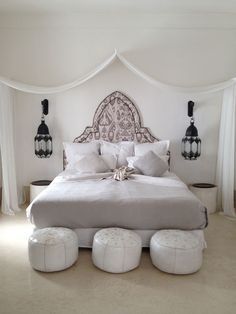 marrakech. this kind of style for bedroom with macrame plant hangers from the ceiling and gian dreamcatcher -   23 morrocan decor bedroom
 ideas