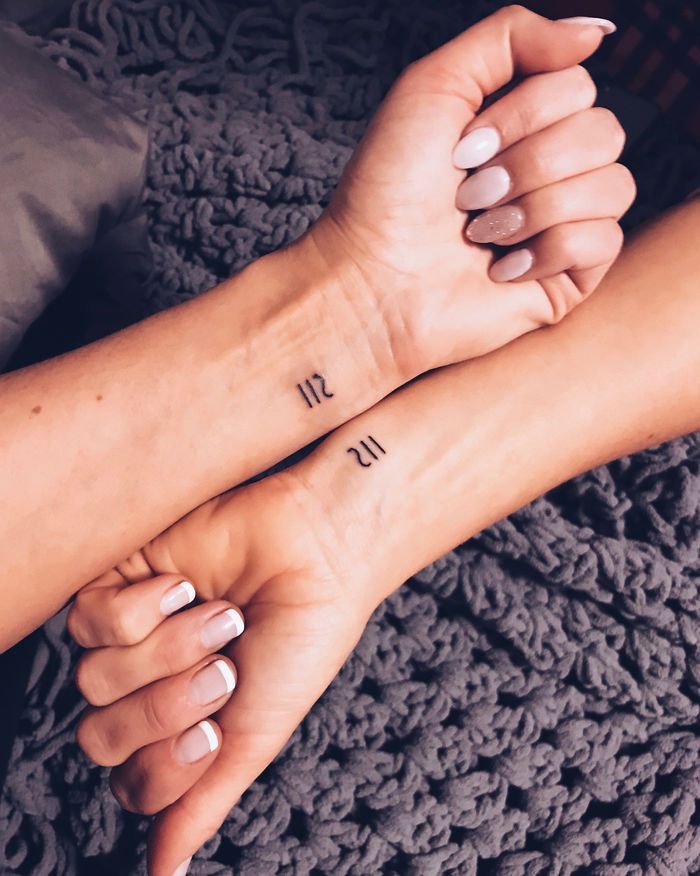 40 BFF Tattoos That Are Best Friend Goals -   24 best friend sister tattoo
 ideas