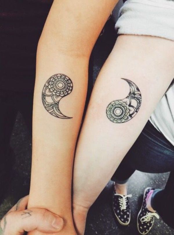 155+ Unique Brother Sister Tattoos to try with Love -   24 best friend sister tattoo
 ideas