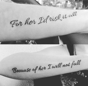 30 Best Sister Tattoos -   24 best friend sister tattoo
 ideas
