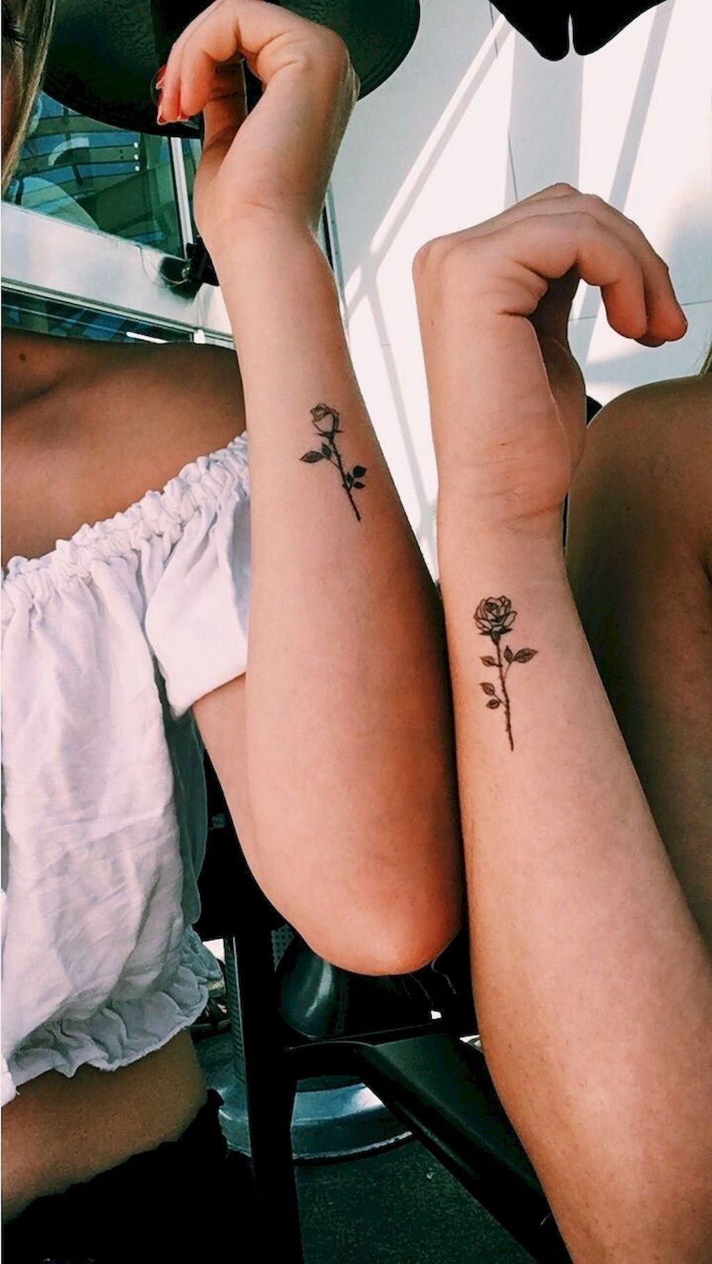 17 Ideas de tatuajes para las hermanas m?s unidas -   24 best friend sister tattoo
 ideas