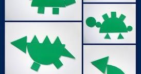 Dinosaur Activity for kids. Dinosaur Craft for kids. Dinosaur activity and craft for preschool. Dinosaur Building is a great way to learn about shapes! -   24 build a dinosaur crafts
 ideas