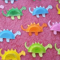 paper plate dinosaur craft  |   Crafts and Worksheets for Preschool,Toddler and Kindergarten -   24 build a dinosaur crafts
 ideas