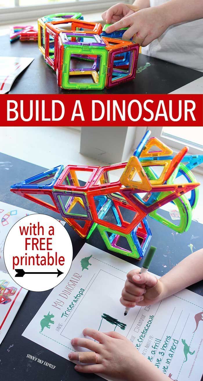 Build a Dino Activity with a Free 