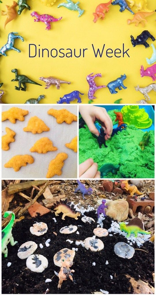 Dinosaur Week - Simple Crafts & Activities -   24 build a dinosaur crafts
 ideas