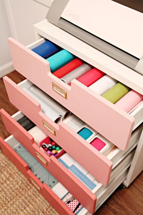 IKEA Hacks for Organized Office Desk and Workspace | Apartment Therapy -   24 crafts organization desk
 ideas