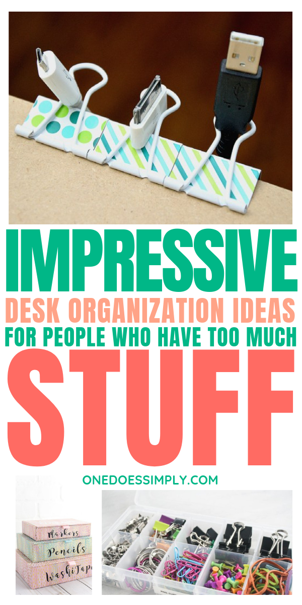 10 Desk Organizing Ideas to Boost Up Your Productivity -   24 crafts organization desk
 ideas