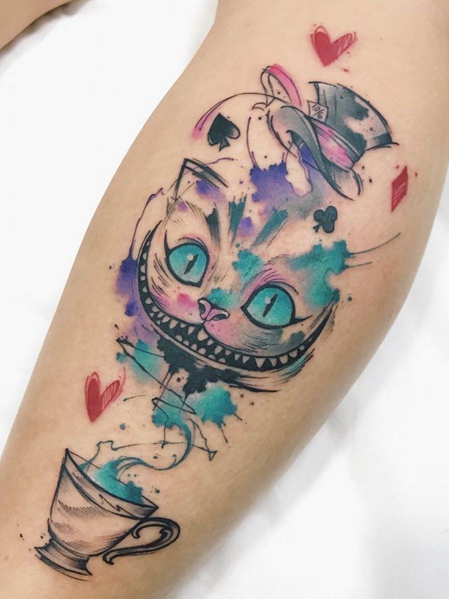 Ram?n on -   24 disney tattoo alice
 ideas