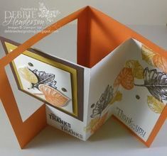 Pop-Out Swing Card & Video! -   24 fall crafts yards
 ideas