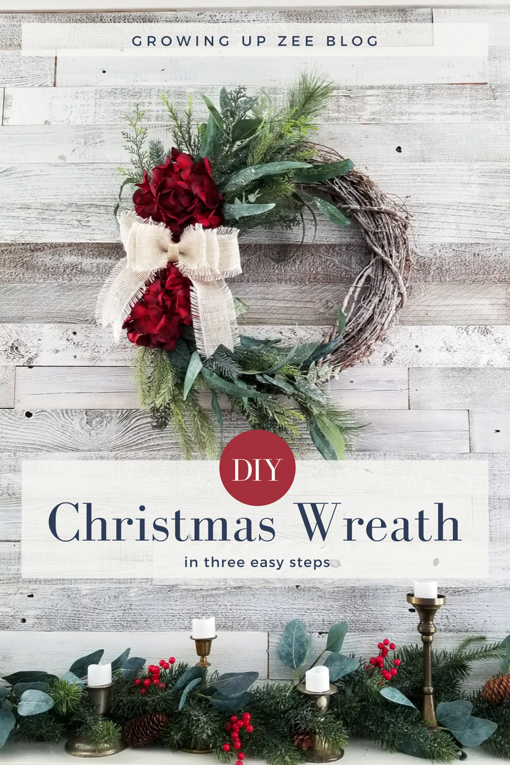 Easy DIY Christmas Wreath -   24 mantle decor wreath
 ideas