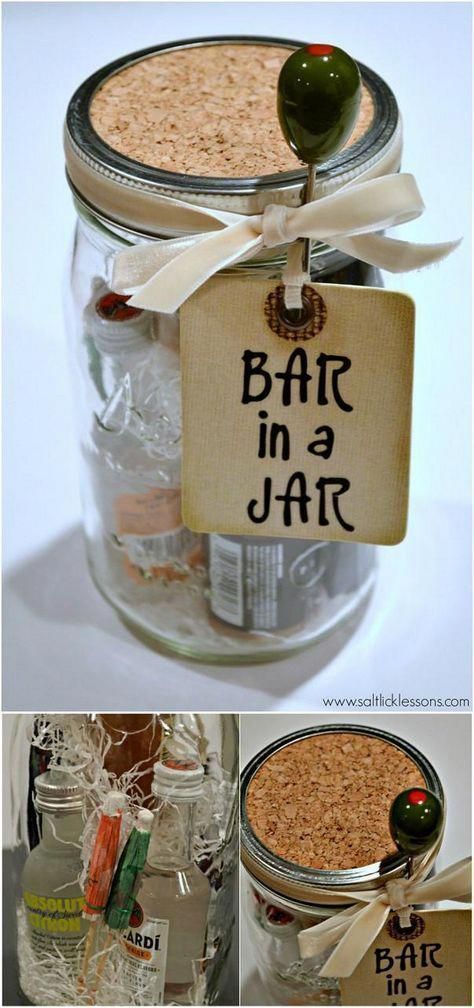 160+ DIY Mason Jar Crafts and Gift Ideas - Page 17 of 17 - DIY & Crafts #hobbycraft -   24 mason jar burlap
 ideas