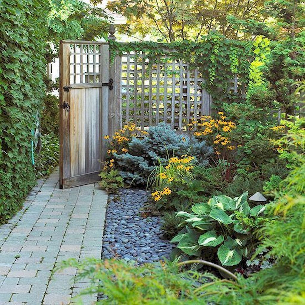 70 Incredible Side House Garden Landscaping Ideas With Rocks -   24 outdoor garden spaces
 ideas