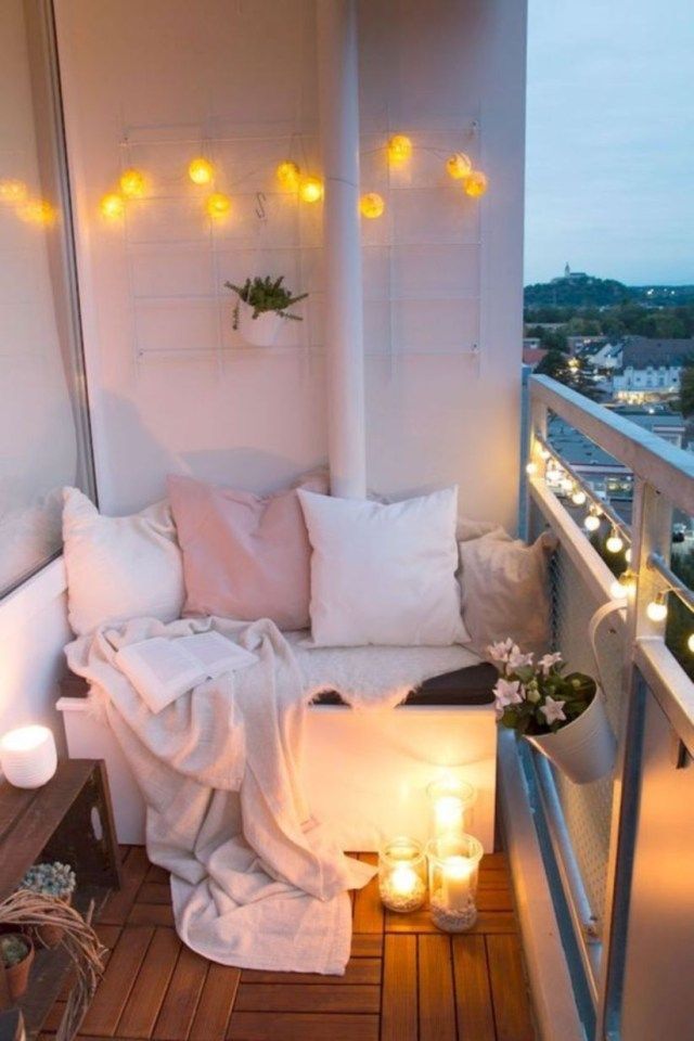 Creative Yet Simple Balcony Decor Ideas For Apartement -   24 simple balcony decor
 ideas